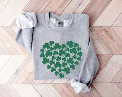 heart of shamrocks shirt, st patricks day shirt, shamrock heart shirt, shamrock shirts, patricks day, irish tshirt, st p