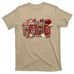 groovy tball mama mothers day baseball t-shirt