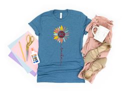 pre-k teacher shirt, back to school shirt, kindergarten sunflower, teacher life shirt, first grade teacher shirt, gift