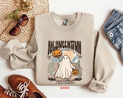 halloweentown sweatshirt, halloween sweatshirt, halloweentown shirt, happy halloween shirt, halloween ghost shirt, hallo