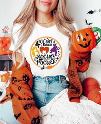 hocus pocus shirt, it's all a bunch of hocus pocus shirt, sanderson sisters shirt, woman shirt for halloween, halloween