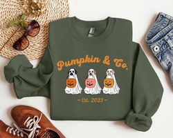 pumpkin and co sweatshirt, halloween dog shirt, halloween sweatshirt, pumpkin shirt, pumpkin dog shirt, halloween dog, h