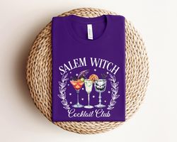 salem witch sweatshirt, salem cocktail club shirt, halloween sweatshirt, happy halloween shirt, halloween ghost shirt, h