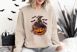 spooky pumpkin sweatshirt, halloween pumpkin sweatshirt, trick or treat shirt, halloween shirt, spooky shirt,halloween s