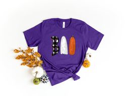 boo doodle letters shirt, halloween party, halloween t-shirt, hocus pocus shirt, halloween funny tee, halloween shirt, h