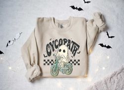 cycopath halloween shirt, cute halloween shirt, spooky season shirt, funny halloween, trendy halloween shirt, ghost tee,