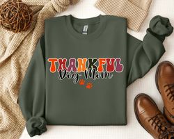 dog paw print thanksgiving sweatshirt, paw print pumpkin sweatshirt, dog lover pumpkin sweatshirt, love dog sweatshirt,d