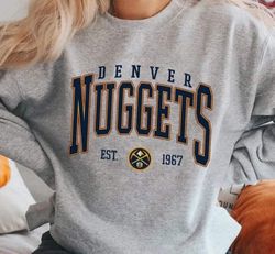 denver nuggets sweatshirt, denver nuggets t-shirt, denver basketball hoodie shirt, vintage basketball fan shirt, denver