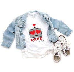 cute valentines day toddler shirt,love machine shirt,valentines baby onesie,love machine baby onesie