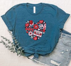 Love Shirt, Valentines Day Gift, Cute Love Tee, Love Heart Shirt, Cute Love Shirt, Heart Love Tee, Valentine Heart Shirt