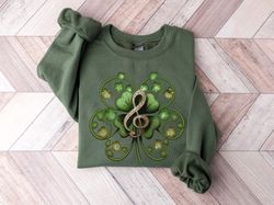 st patricks day sweatshirt for women, saint patricks day apparel, lucky shirt, shamrock shirt, happy go lucky, st patric