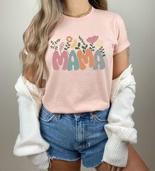 flower mama shirt,mothers day shirt,mama t-shirt,mom life tee,gift for mama,floral new mom gift,mothers day gift, gift f