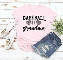 baseball grandma shirt, love baseball grandma shirt, grandma shirt, sports grandma shirts, grandma life shirt, baseball