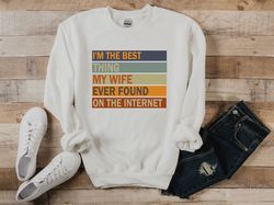 Funny Husband Sweatshirt, Fathers Day Gift, Daddy Sweatshirt, Awesome Dad Sweatshirt, Dad Life Sweatshirt, Cool Dad Swea