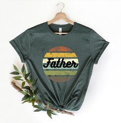 Retro Father Shirt,Father day Gift,gift for him,Retro Sunset Father Shirt,Birthday Gift For Dad,Best Dad Ever Shirt,Dadd