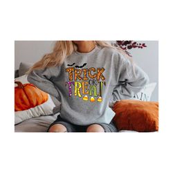 trick or treat halloween sweatshirt,cool halloween sweatshirt,spooky season shirt,funny halloween shirt,happy halloween