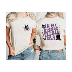 villains shirt, witch shirt, villain era sweatshirt, witchy shirt, disney trip shirt, disney vacation tee, disney castle