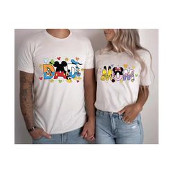 mom dad matching shirt, mama shirt, dad shirt, mom shirt, family matching shirts, familymatchingshirt, disney girl trip,