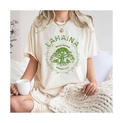 maui strong shirt, lahaina strong banyan tree golden shirt, support maui shirt, lahaina hawaii fires shirt, fire victim