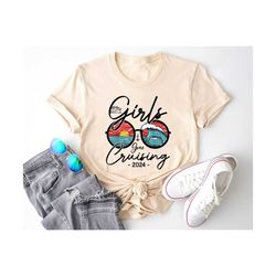 girls gone cruising 2024 shirt, girls cruising shirt, bachelorette cruise shirt, girls 2024 ship vacation shirt, bride c