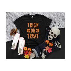 trick or treat shirt, halloween shirt, hocus pocus shirt, halloween trick or treat shirt ,halloween tshirt, kids hallowe