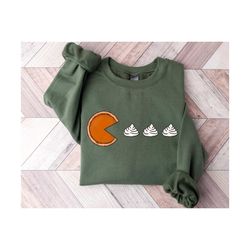 thanksgiving sweatshirt, pumpkin sweatshirt, pumpkin pies sweatshirt, pumpkin pie sweatshirt, thick thighs sweatshirt, s