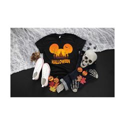 halloween castle shirt, halloween shirt, halloween matching shirts, halloween vacation shirt, disney trip shirts, hallow