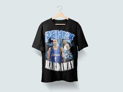 new penny hardaway vintage 90s basketball t-shirt 90s nba player tee, vintage style t-shirt, penny hardaway graphic tee