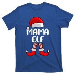 mom elf mother christmas elf gift t-shirt