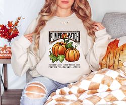 pumpkin patch, est 1932 pumpkin sweatshirt, retro pumpkin patch shirt, fall sweater, hayrider apple cider kettle corn, p