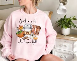 just a girl who loves fall shirt fall shirt, pumpkin shirt, fall girl shirt, hello pumpkin shirt, fall vibes shirt, autu