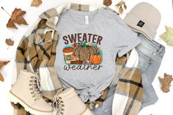 sweater weather shirt, thanksgiving shirt, thankful shirt, fall tshirt, thankful pumpkin shirt, thanksgiving tee, holida