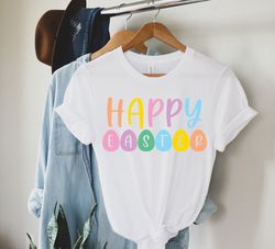 happy easter day eggs shirts, easter day shirts, easter day gifts, family matching shirts for easter, easter eggs shirt,