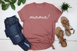 mama 2 shirt,mama shirt,mothers day shirt,mom shirt,mom life shirt,mothers day gift,pregnancy announcement tshirt,mom of