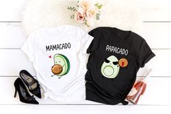 mamacado shirt,papacado shirt,avocado pregnant shirt,avocado couple pregnancy announcement shirt,mamacado pregnant,pregn
