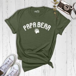 fathers day shirt, papa bear shirt, papa tee shirt, bear shirt for men, shirt for dad, funny shirt men, fathers day t-sh