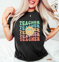 happy face teacher shirt, it is a good day shirt, happy teacher shirt, back to school shirt, welcome to school shirt