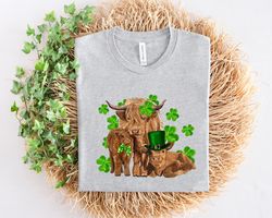 cow family lucky patrick day shirt, lucky shirt, patrick day shirt, shamrock shirt, st patrick day shirt, irish day shir