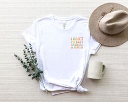I Cant Im Busy Growing A Human Shirt for New Mom, Pregnancy Announcement, Pocket size mom shirt, Cute baby announcement