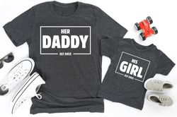 father daughter matching shirt, daddy and me shirt, daddy and daughter shirt, gifts for dad, fathers day gift, matching