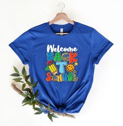 welcome back to school shirt, back to school shirt, teacher life shirt, preschool shirt, inspirational shirt, student s