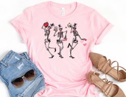 skeleton valentines shirt, skeleton shirt, valentines day shirt, valentine shirt, valentines day gift, happy valentines