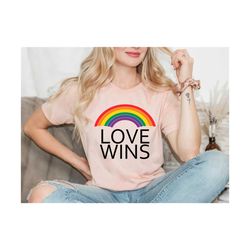 love wins shirt, lgbtqia pride shirt, rainbow shirt, pride month shirt, gay rights gift, equality shirt, lgbtqia support