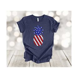 independence day, red white and blue pineapple, patriotic shirt, independence, america, patriotic, liberty, democracy, f