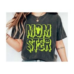 Neon Momster Tee, Halloween Mom Shirt, Halloween Tee, Halloween Gifts, Fall shirt, Funny Halloween Shirt, Pumpkin Shirt,