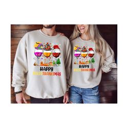 hallothanksmas drinking sweatshirt, happy hallothanksmas wine sweatshirt, cute drinking sweatshirt, thanksgiving tee, ha