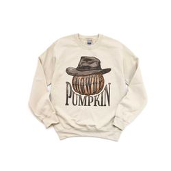 howdy pumpkin western halloween sweatshirt,halloween pumpkin shirt,retro pumpkin shirt,spooky season shirt,country pumpk