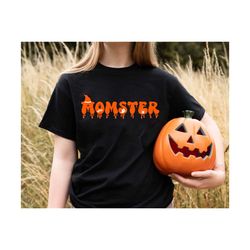 momster shirt, halloween mom shrt momster halloween shirt, halloween mama shirt, halloween family shirt, halloween shirt