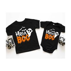 hey boo shirt, kids halloween shirt, toddler ghost shirt, toddler halloween shirt, kids ghost shirt, little boo shirt, h