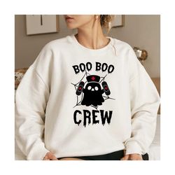 halloween nurse shirt, boo boo crew shirt, nursing shirt, witchy nurse shirt, nurse halloween gift, nursing halloween sh